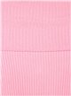 Ribbed knit dress rosa