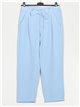 Trousers with bows azul