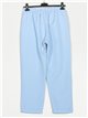 Trousers with bows azul