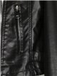Faux leather biker jacket black (M-XXL)