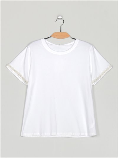 Camiseta perlas (M/L-XL/XXL)