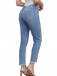 High waist floral jeans azul (S-XXL)