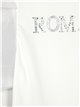 Camiseta romantic manga tul blanco-plata