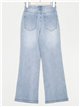 Straight jeans with rhinestone azul (XS-S-M-L)