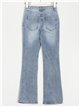 Jeans flare strass azul (XS-S-M-L)