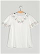 Embroidered blouse (M-2XL)