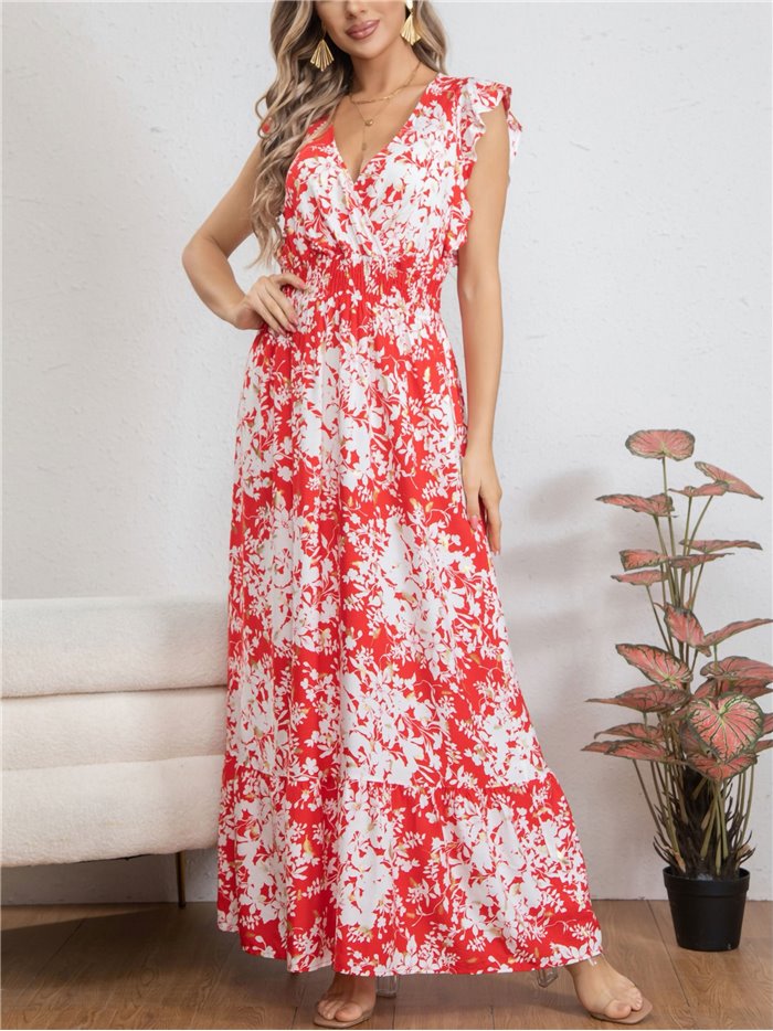 Maxi printed dress (M/L-XL/XXL)