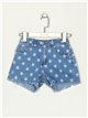 Star denim shorts azul (XS-XL)