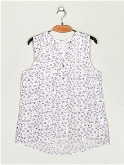 Floral blouse (M-2XL)