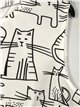 Cats print dress (42-48)
