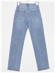 Jeans mom fit lentejuelas azul (XS-XL)