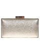 Clutch fiesta metalizado oro-claro