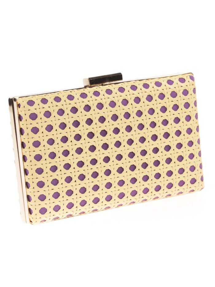 Violette Rafia-Party-Clutch