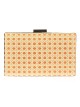 Clutch fiesta rafia naranja