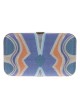 Clutch fiesta bordado azul