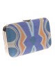 Clutch fiesta bordado azul