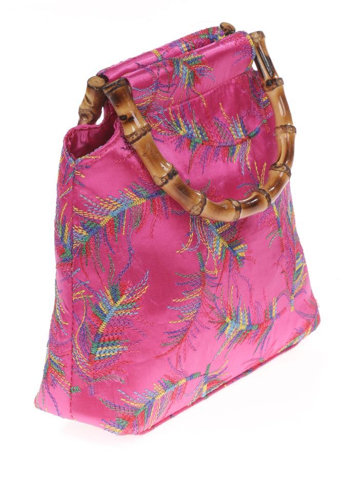 Clutch fiesta bordado buganvilla