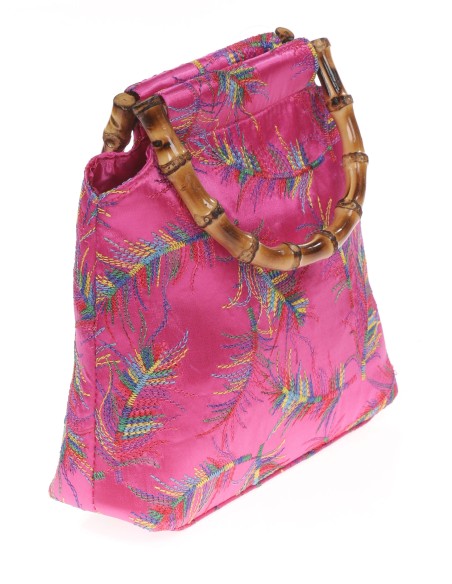 Clutch fiesta bordado buganvilla