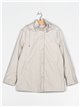 Water repellent parka stone-rice (M-XXL)