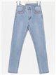 Jeans with rhinestone azul (S-XXL)