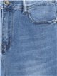 Jeans mom fit tiro alto azul (XS-XL)