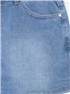 Denim bermuda skirt azul (S-XXL)