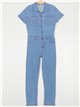 Denim Jumpsuit with buttons azul (S-M-L-XL)