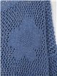 Oversized metallic thread sweater azulon