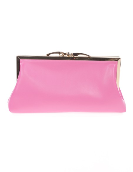 Cartera fiesta polipiel fucsia