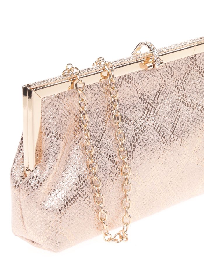 Cartera fiesta animal print rosa