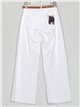 Jeans rectos cinturón blanco (S-XXL)