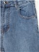 High waist ripped jeans azul (XS-XL)