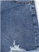 Ripped denim shorts azul (XS-XL)