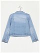 Basic denim jacket azul (S-XXL)