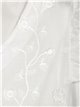 Blusa bordada manga volantes blanco (M-L-XL-XXL)