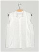 Camisa calada blanco (M-L-XL-XXL)
