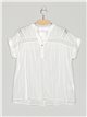 Striped blouse blanco (M-L-XL-XXL)