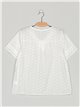 Blusa calada puntillas blanco (M-L-XL-XXL)