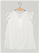 Linen effect blouse with lace (M-L-XL-XXL)