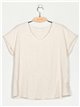 Linen effect blouse + Shorts 2 sets (M-L-XL)