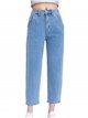 Jeans slouchy tiro alto azul (XS-XL)