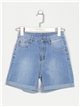 High waist bermuda shorts azul (S-XXL)