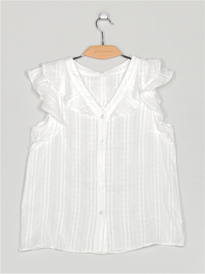Striped embroidered shirt (M-L-XL-XXL)