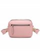 Crossbody bag with handle detail pink