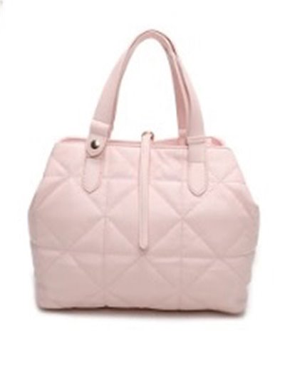 Quilted citybag pink