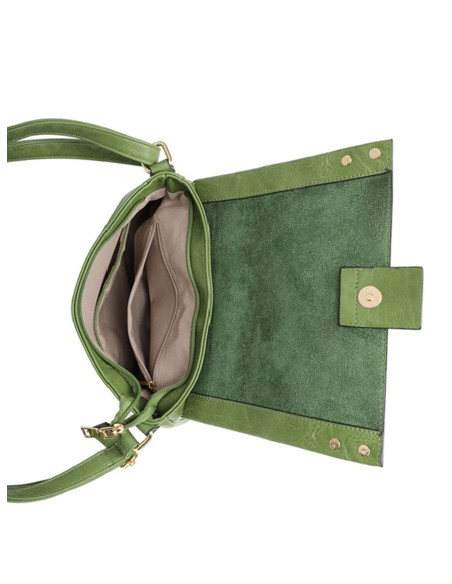 Bandolera minimal green