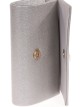 Cartera fiesta polipiel gris