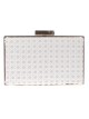 Clutch fiesta rafia blanco