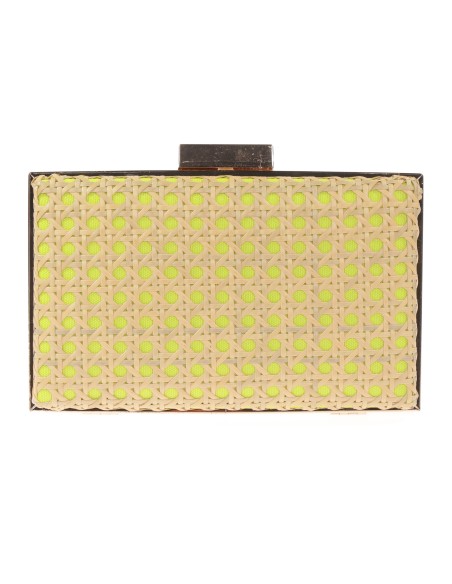 Clutch fiesta rafia lima