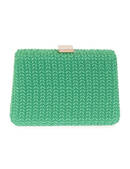Clutch fiesta bordado verde